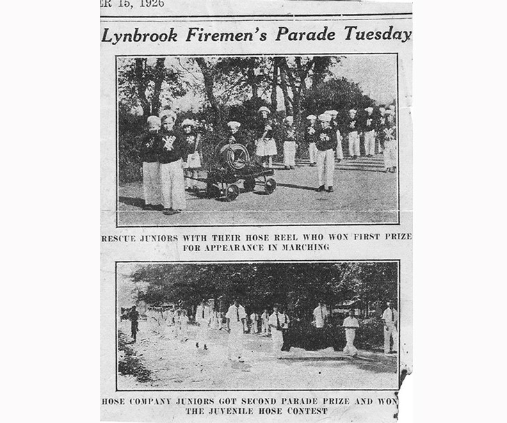 LFD Juniors Truck and Hose from       Sept 1926