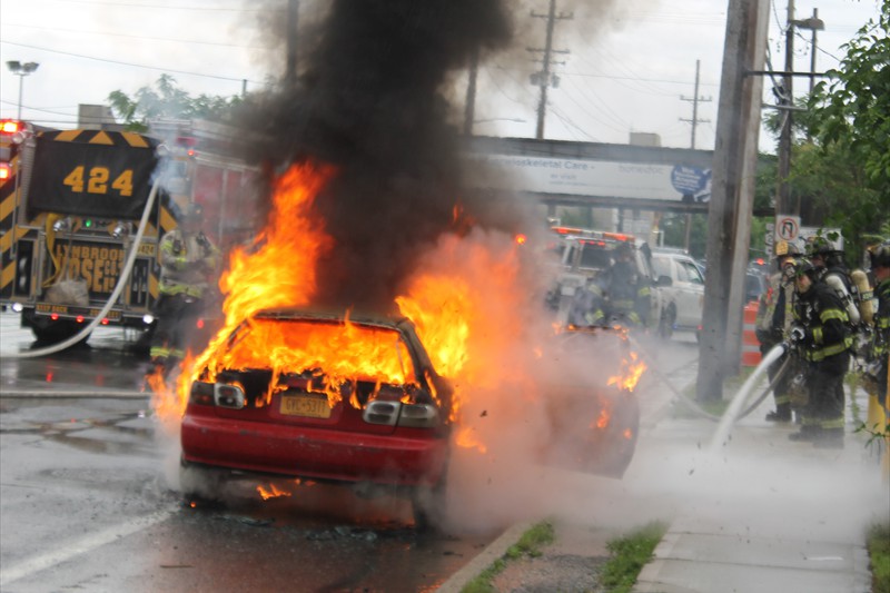 LFD Ocean car fire 3 062119