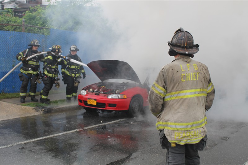 LFD Ocean car fire 9a 062119