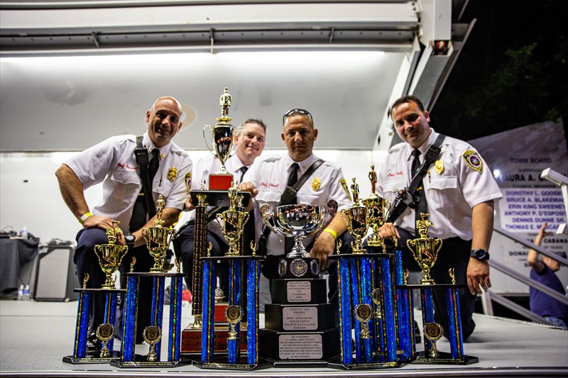 Fourth parade 99f 060819 chiefs and trophies