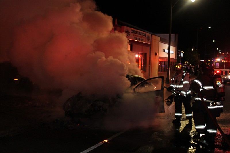 LFD Sunrise Rocklyn car fire 9  083119