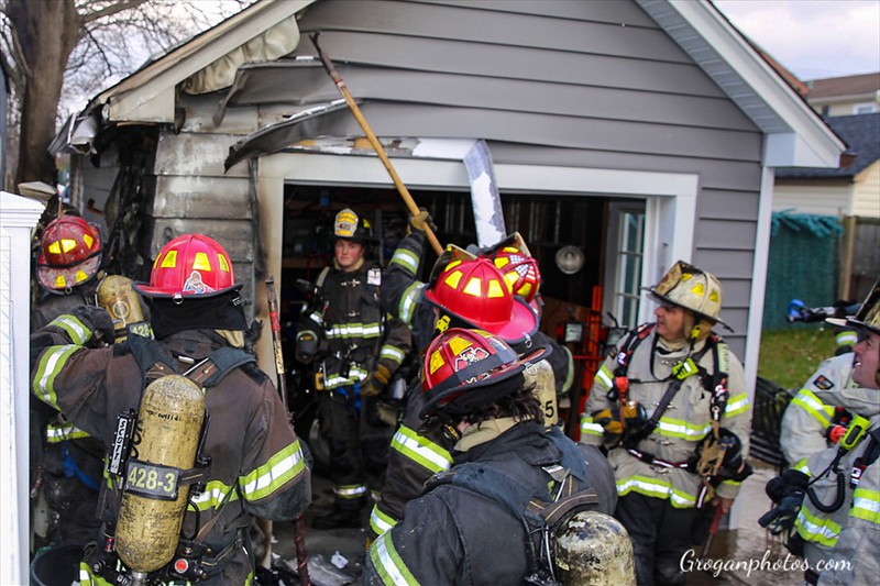 LFD Wyoming garage fire 5      011920